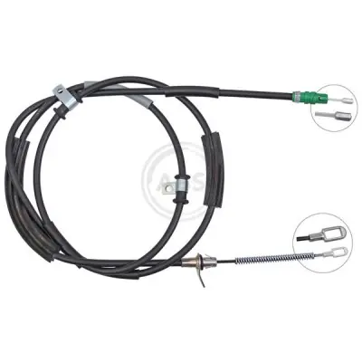 Cable de accionamiento, freno de estacionamiento A.B.S. K10250 Máxima Calidad
